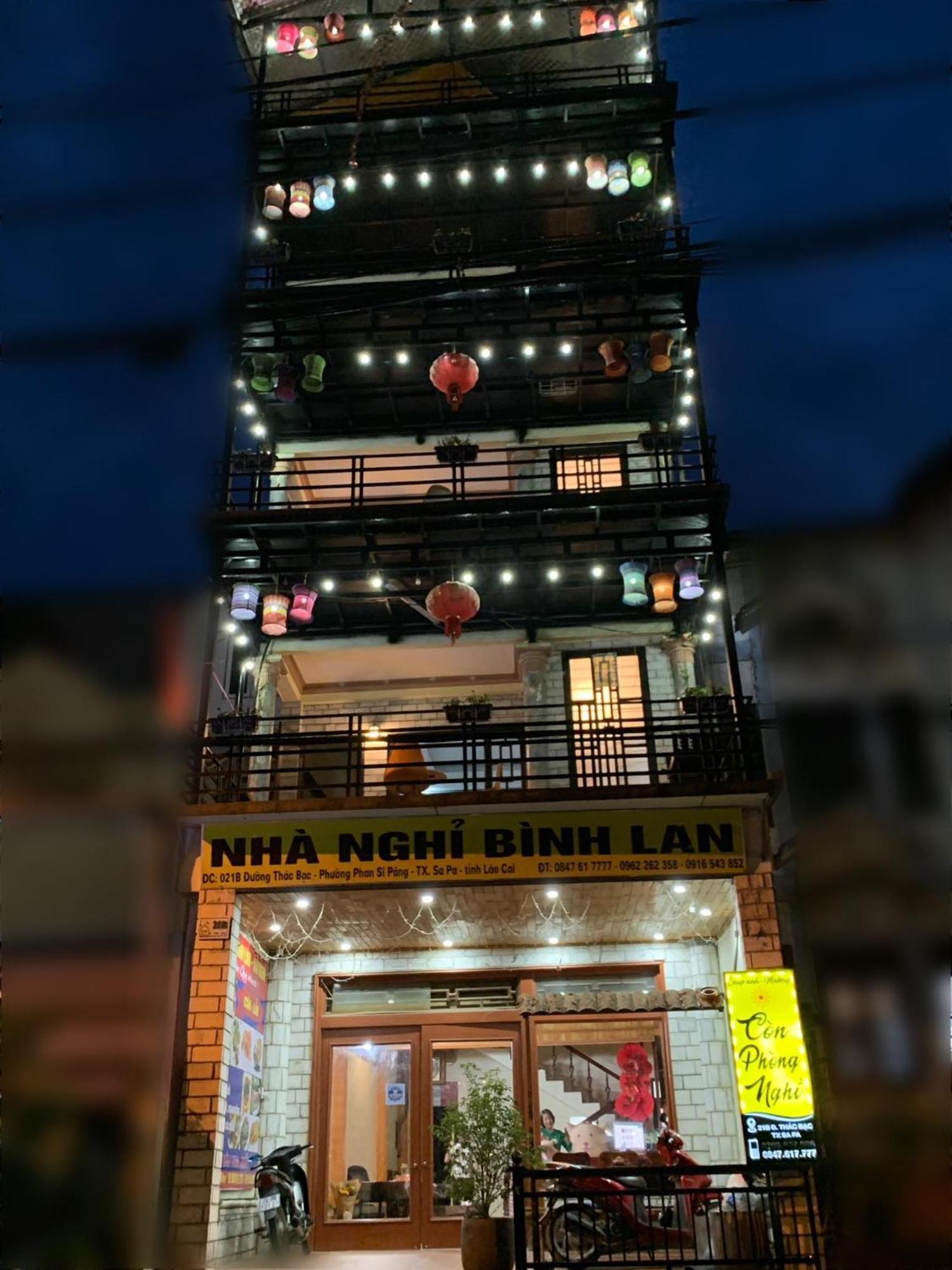 Binh Lan Hotel Sa Pa Extérieur photo